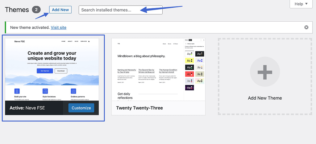 Finding themes for a product review blog in WordPress.